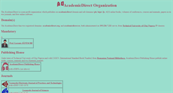 Desktop Screenshot of ph.academicdirect.org