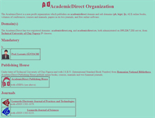 Tablet Screenshot of ph.academicdirect.org